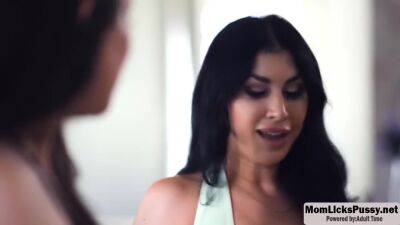 Alyx Star - Tall 18 Yold Stepteen Fingered By Stepmom - On The Couch, Alyx Star And Queenie Sateen - upornia.com