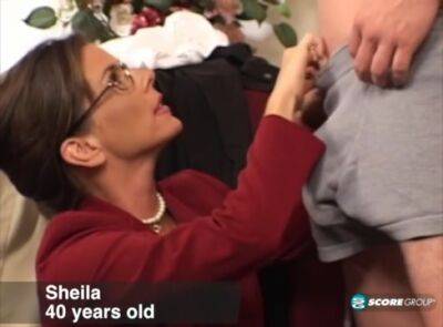 What's in store for Sheila? Cum! - Grannygetsafacial - hotmovs.com