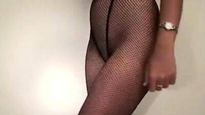 Thai babe in fishnets does anal&period; - drtuber.com - Thailand