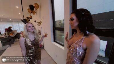 VR Bangers Charlotte Sins is horny for some hard anal fuck VR Porn - hotmovs.com