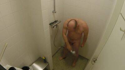 Spy Cam - Hidden cam under shower, Mastrubating - voyeurhit.com