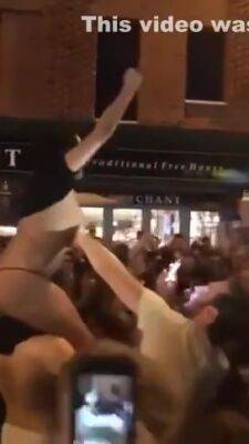 Flashed Titties In Crowd - upornia.com