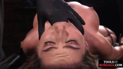19yo lady in trapped in bondage and dominated by BDSM dude - hotmovs.com