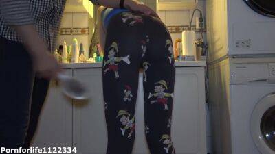 Sugar Daddy Spanked My Ass In Bathroom With Belt Hand And Hairbrush Because I Was A Dirty Girl - upornia.com