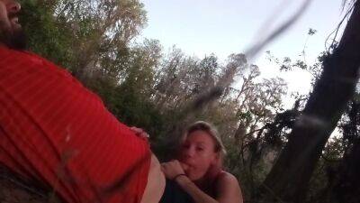 She Snuck Away From Her Husband On Thanksgiving For Some Good Dick By The River - hclips.com