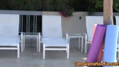 Jizz faced real teen bang - porntry.com