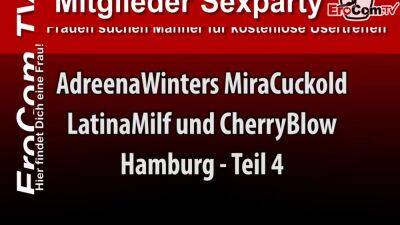 German Amateur Creampie Swinger Party With Curvy Girls - hotmovs.com - Germany