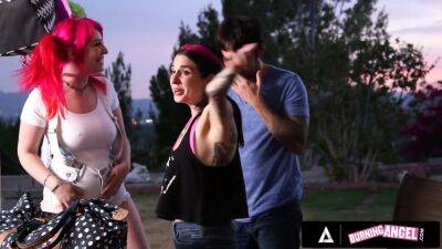 Joanna Angel - Proxy Paige - Angel - Naughty Emo Girl Gets Her Tight Asshole Fisted With Joanna Angel And Proxy Paige - upornia.com