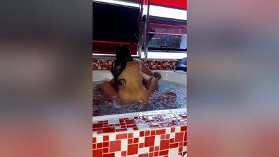 Slut Cheating Wife Sucking Bbc In The Jacuzzi Tub Before Getting Rough Fucked And Doggy Creampied - desi-porntube.com