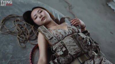 Tyingart - Hijack Female Soldier - upornia.com