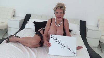 Lady Sonia - Lady - Lady Sonia And Big Breasts - Sexually Attractive Nurse Teases Her Fans - upornia.com - Britain