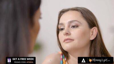 MOMMY'S GIRL - Newly Out Stepmom Asks For Lesbian Sex Advice To Her Horny Stepdaughter - hotmovs.com