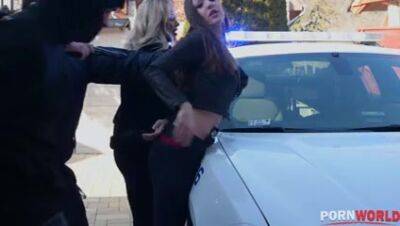 Robbers Shalina Devine and Angela Heart Get Out of Jail with a DP Orgy GP2299 - PornWorld - hotmovs.com - France - Hungary - Romania