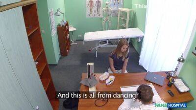 Innocent Blond Gets The Doctors Massage - upornia