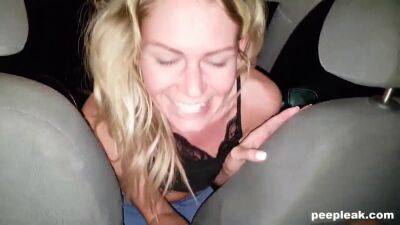 My Big Cock - Juicy homemade sex with my big cock in the car with my pierced MILF friend and her big cock friend - watch now! - sexu.com