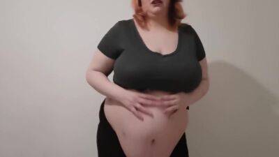 You Love My Big Belly And Milky Tits - hclips.com