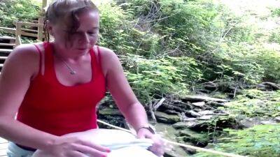 Pegging And Fucking On A Bridge While Walking Pubic Trail! +pov Blowjob - hclips.com