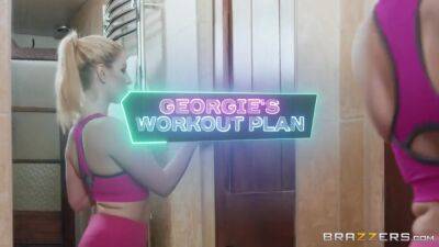 Georgie Lyall In Workout Plan - hotmovs.com