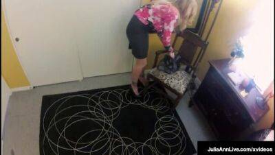 I Record Hot Curvy Cougar Julia Ann With A Hidden Camera In My Pocket! - veryfreeporn.com