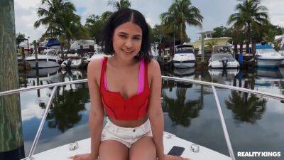 Ryder Rey - Ryder Rey In Boat Booty - Ebony Hottie Fishing For Cock - 1080p - upornia.com