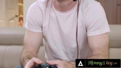 Riley - MOMMY'S BOY - Lonely Stepmom Riley Jacobs Interrupts Stepson's Gaming Sesh To Get Drilled Doggystyle - hotmovs.com