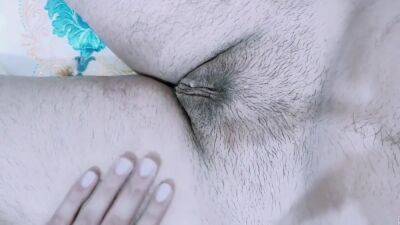 Indian Bbw With Hairy Pussy Fingering From Her Hot Husband - desi-porntube.com - India
