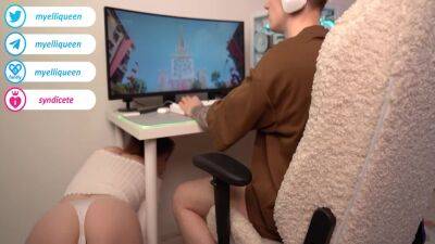 Decided To Distract Him With Blowjob And Anal Surprise Double Penetration Creampie 13 Min - upornia.com