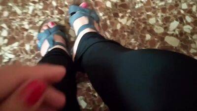 Shoeplay Dangling And Footjob Simulation! With Dirty Talking! - hclips.com