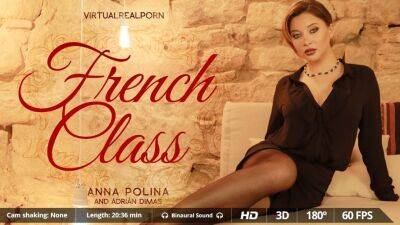 Anna Polina - Adrian Dimas - French class - txxx.com - France