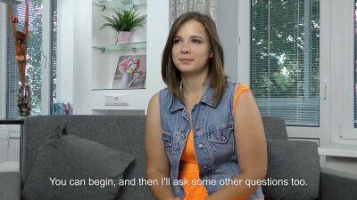 Virgin Casting And Masturbation Of Chubby Sandra Bulka - upornia.com - Russia