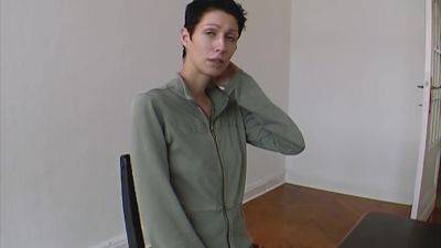 A Sexy German Babe With Short Hair Loves Making A Dude Cum - upornia.com - Germany