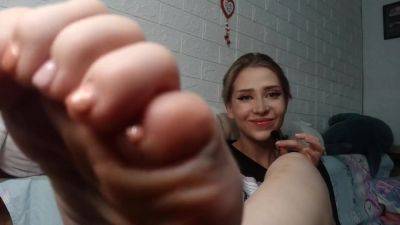 Footfetish Lick My Bare Feet Asmr Dirty Talk And Joi Evelyn - hclips.com