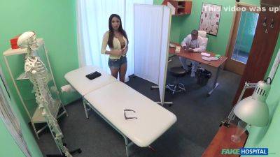 Anissa Kate - Anissa Kate - Big Breast Patient Swallows Docs Spunk 1 - Fake Hosp - upornia.com