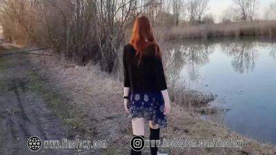German Teen First Time Naked Outdoor - voyeurhit.com - Germany