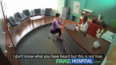 Insurer chick gets a POV reality check from fakehospital doctor - sexu.com