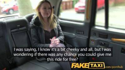 Ruby temptations takes a rough dogging ride in a fake taxi - sexu.com - Britain