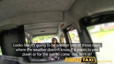 Ruby temptations takes a rough dogging ride in a fake taxi - sexu.com - Britain