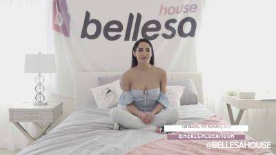Charles Dera - Chloe Amour - Chloe - Chloe Amour & Charles Dera Unveil Their Sexy Shaved Pussies in Bellesa House Episode 65 - sexu.com