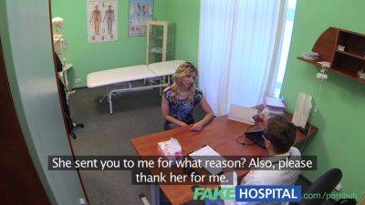 Bill - Fake Hospital doc offers blonde new tits for a discount on her new bill - sexu.com