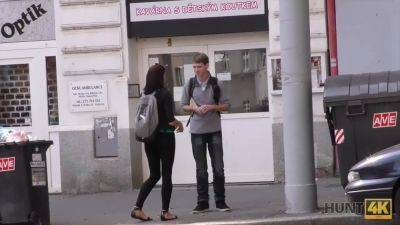 Czech teen gets paid to suck and fuck for cash in Prague - sexu.com - Czech Republic