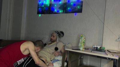 #1.143 Bisexual Home Party - 2 Guys Fuck Girlfriend All Night - hclips.com