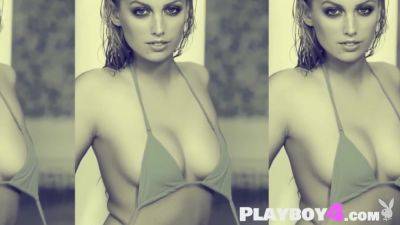 Petite Blonde Big Tits Model Andrea Solo Striptease Aft - videomanysex.com