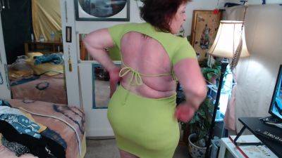 996 Sexy And Fun Dawnskye Is Modeling Her Summer Dresses, Nude Underneath - hclips.com