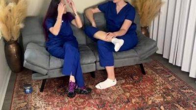 Footjob With Nurse Vicky - Iwantlondi, Vicky Vixxx - - drtuber.com