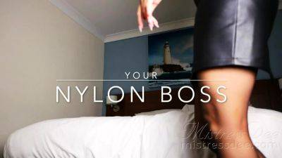 Mistress Dee – Your Nylon Boss POV JOI - drtuber.com