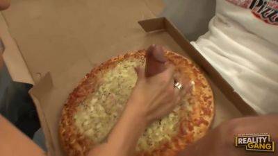 Big Sausage Pizza - Crista Moore - upornia.com