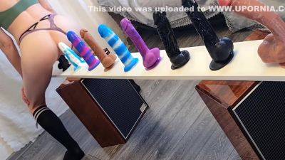 Choosing Of The Best! Doing A New Challenge Different Dildos Test (with Bright Orgasm At The End Of Course) 15 Min - upornia.com