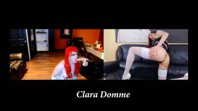 Clara - Clara Domme - Testing out your sucking skills - drtuber.com