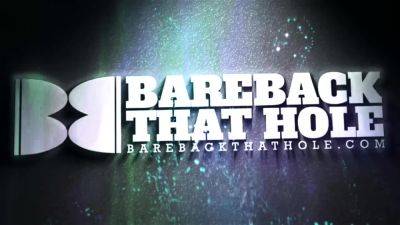 BAREBACKTHATHOLE Hairy Damon Andros And Stephen Harte Breed - drtuber.com