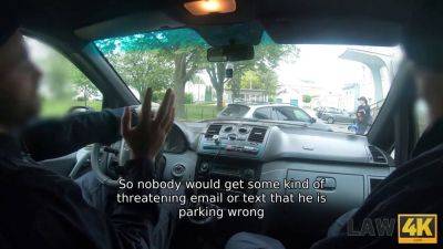 Caught stealing car, naughty Czech girl satisfies policeman with rough handcuffs - sexu.com - Czech Republic